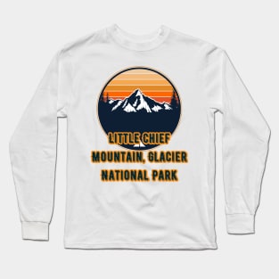 Little Chief Mountain, Glacier National Park Long Sleeve T-Shirt